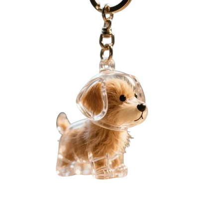 Pet Hair Keychain