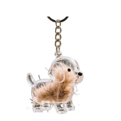 Pet Hair Keychain